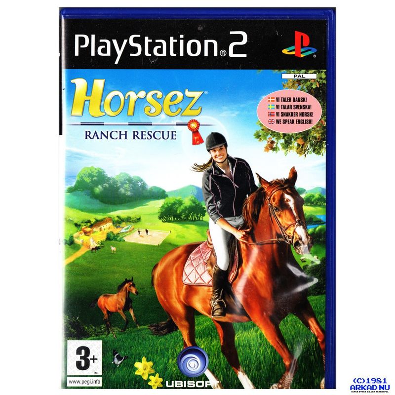 HORSEZ RANCH RESCUE PS2