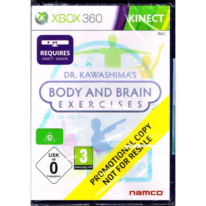 DR KAWASHIMAS BODY AND BRAIN EXERCISES XBOX 360