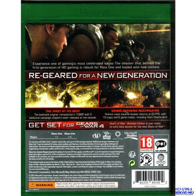 GEARS OF WAR ULTIMATE EDITION XBOX ONE