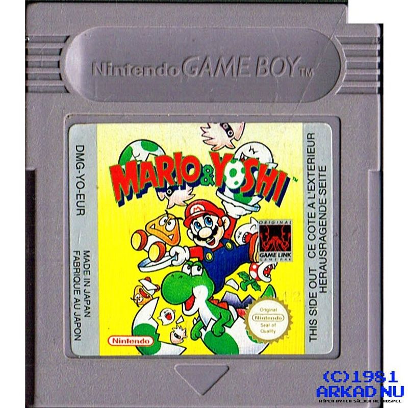 MARIO & YOSHI GAMEBOY