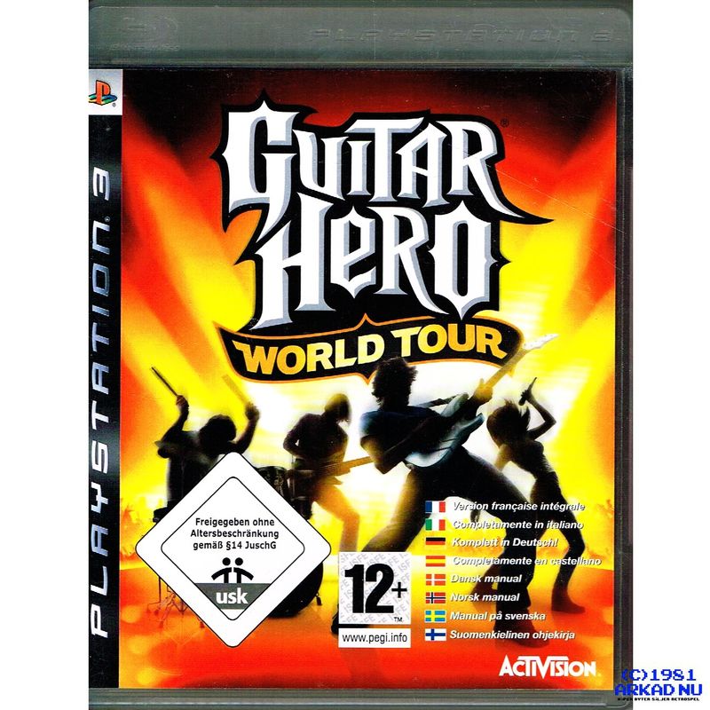 GUITAR HERO WORLD TOUR PS3