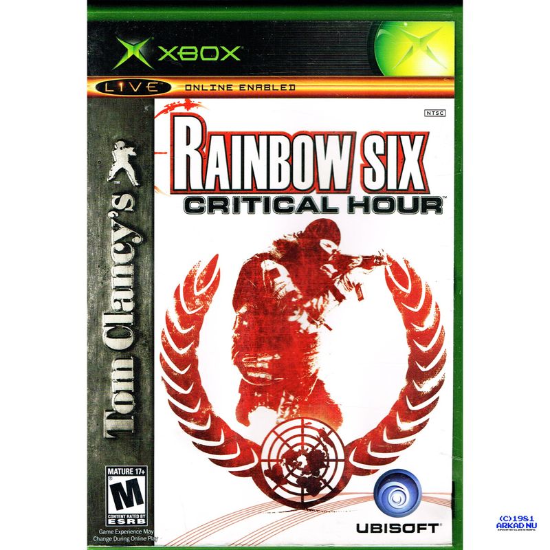 RAINBOW SIX CRITICAL HOUR XBOX NTSC USA