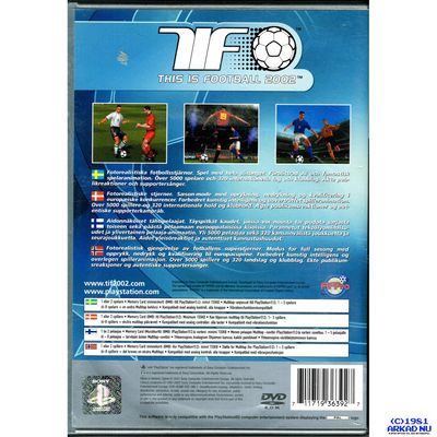 THIS IS FOOTBALL 2002 PS2