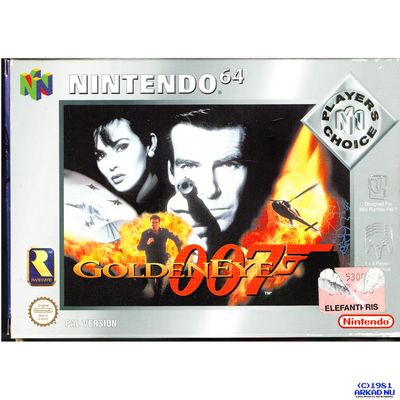 GOLDENEYE 007 N64 NINTENDO 64