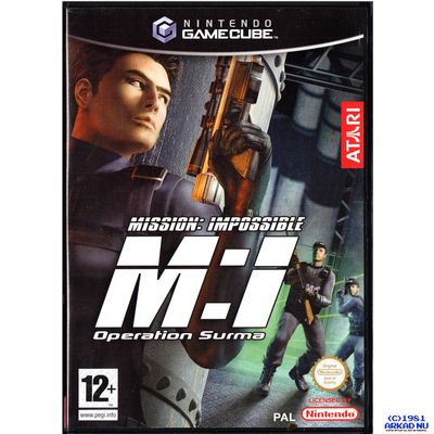 MISSION IMPOSSIBLE M:I OPERATION SURMA GAMECUBE ITALIENSK