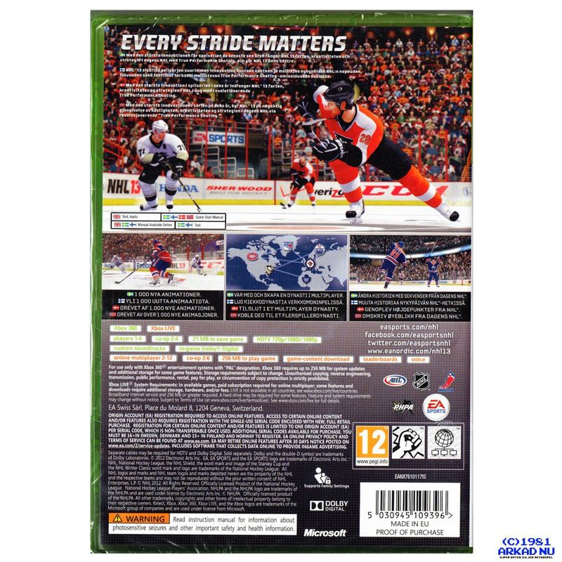 NHL 13 XBOX 360