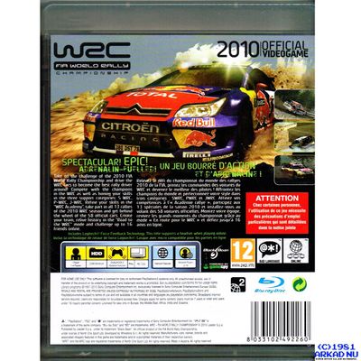 WRC FIA WORLD RALLY CHAMPIONSHIP PS3