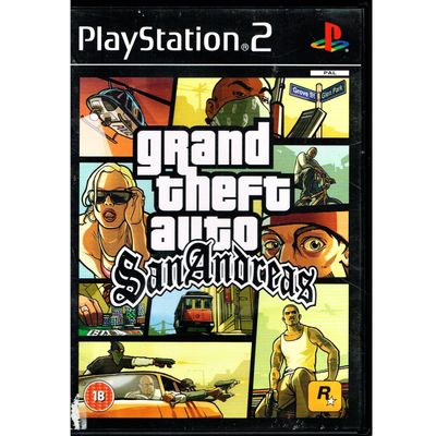 GRAND THEFT AUTO SAN ANDREAS PS2