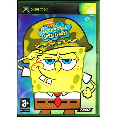 SPONGEBOB SQUAREPANTS BATTLE FOR BIKINI BOTTOM XBOX