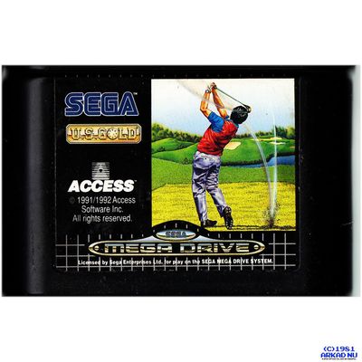 WORLD CLASS LEADERBOARD MEGADRIVE