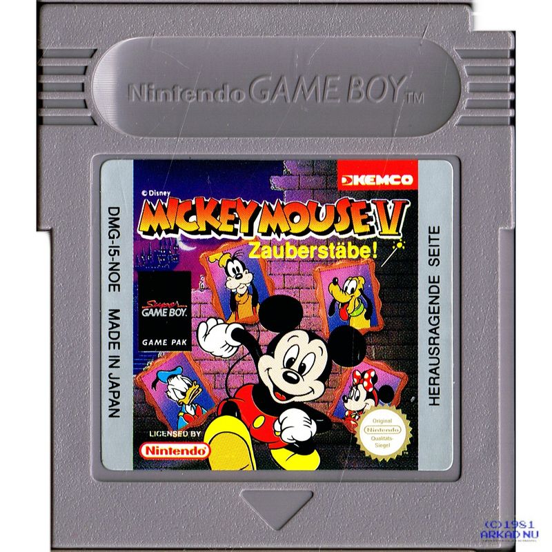 MICKEY MOUSE V MAGIC WANDS GAMEBOY