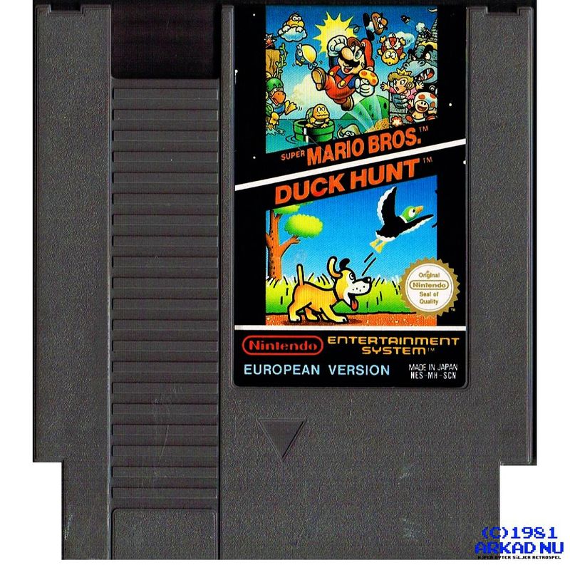 SUPER MARIO BROS + DUCK HUNT NES SCN