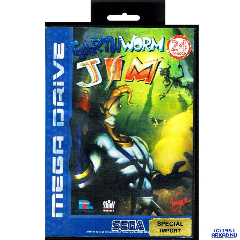 EARTHWORM JIM MEGADRIVE