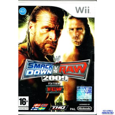 WWE SMACKDOWN VS RAW 2009 WII