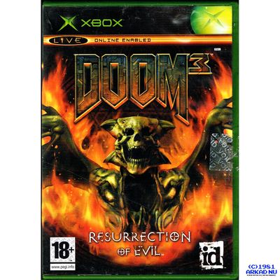 DOOM 3 RESURRECTION OF EVIL XBOX