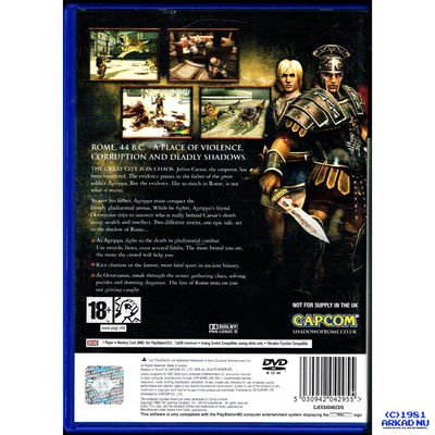 SHADOW OF ROME PS2