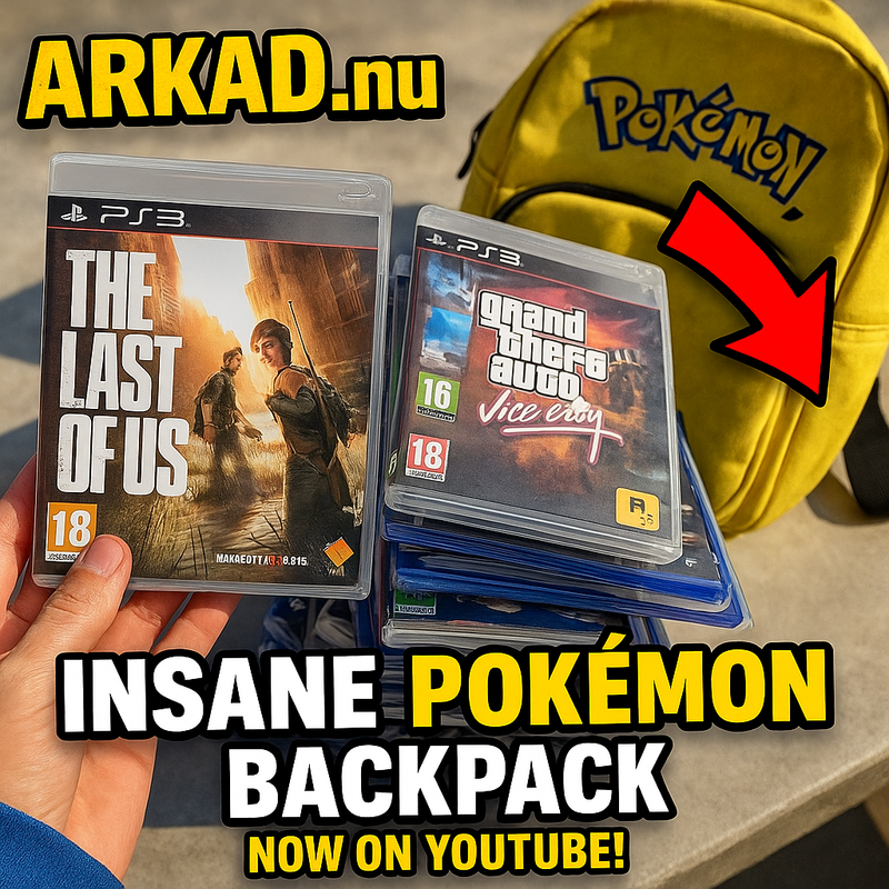🎒 INSANE POKÉMON BACKPACK & RETRO GAME HAUL! 🎮🔥