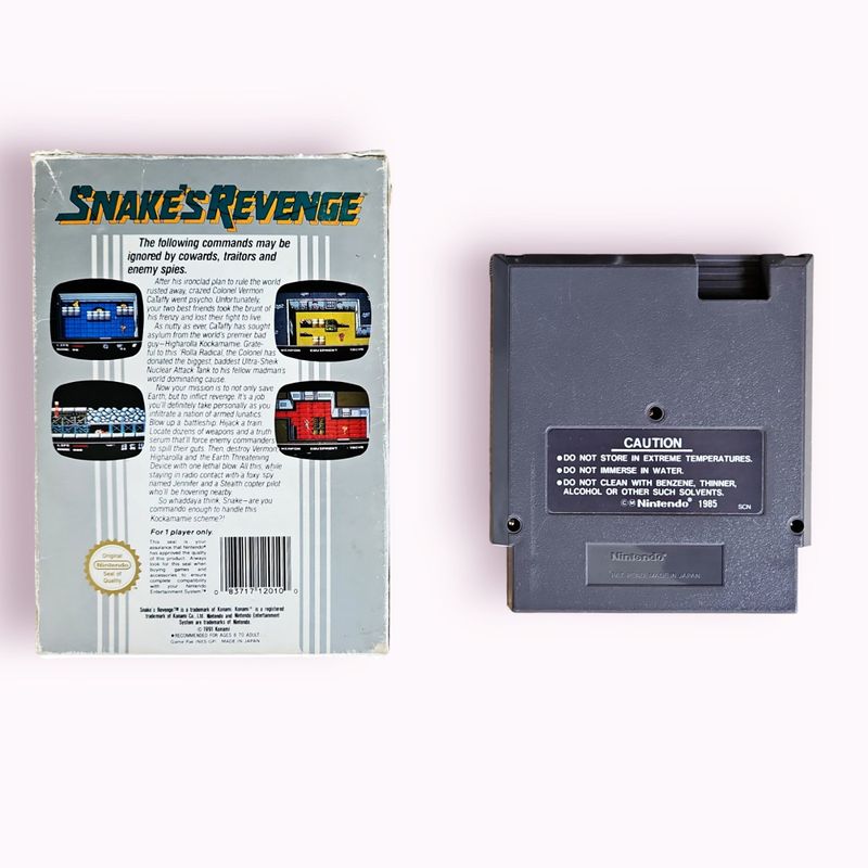 SNAKES REVENGE NES SCN