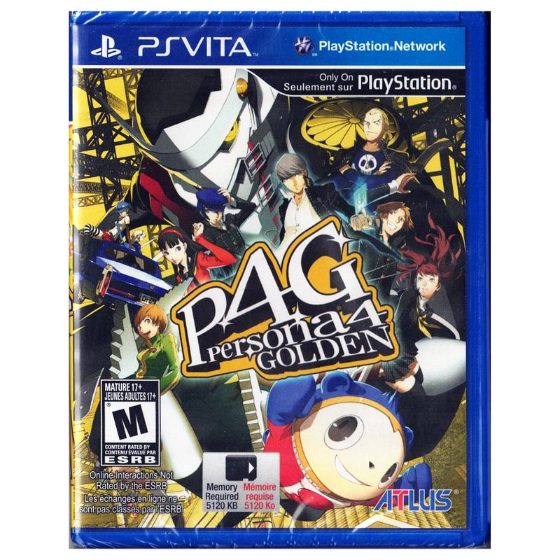 PERSONA 4 GOLDEN P4G PS VITA