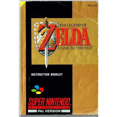 ZELDA A LINK TO THE PAST SNES SCN