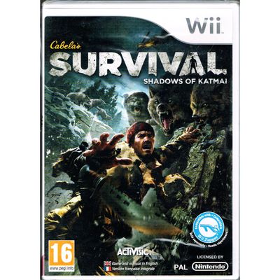 CABELA'S SURVIVAL SHADOWS OF KATMAI WII NYTT