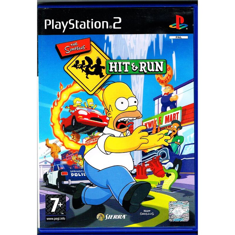 THE SIMPSON'S HIT & RUN PS2