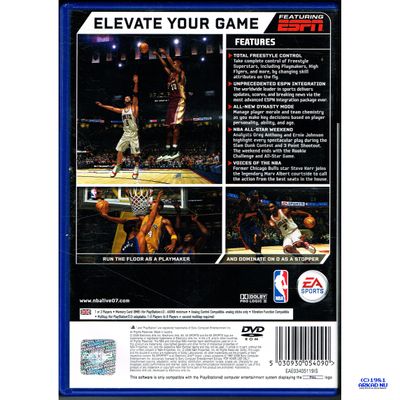 NBA LIVE 07 PS2