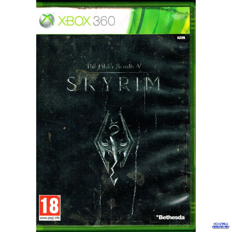 SKYRIM ELDER SCROLLS 5 XBOX 360