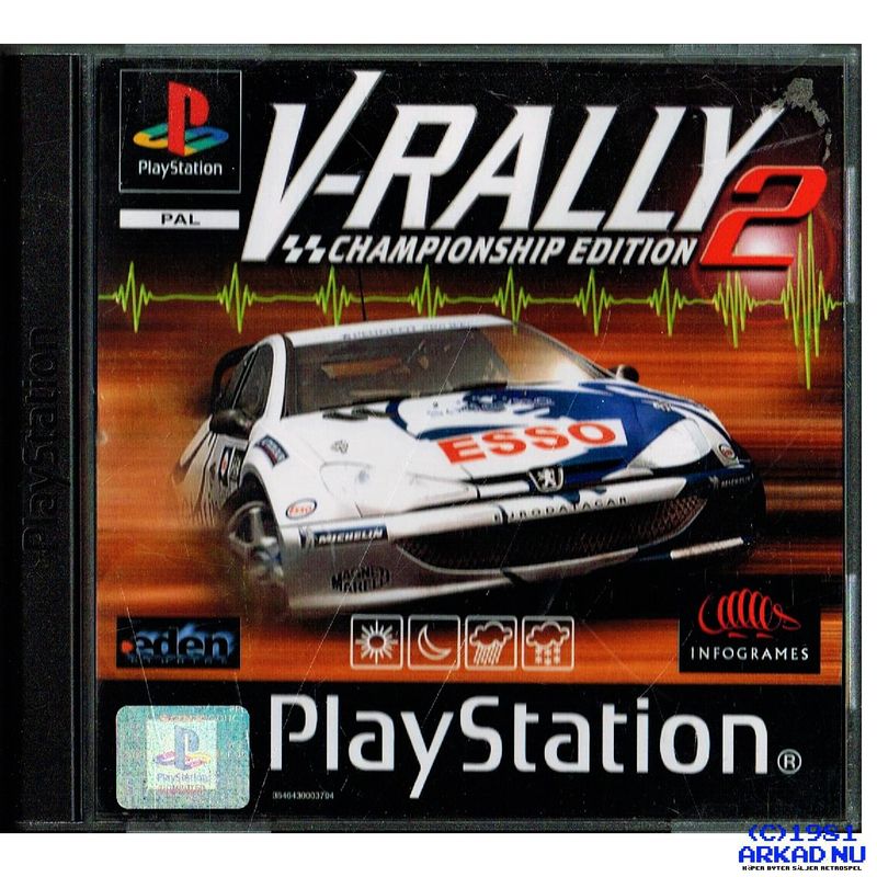 V-RALLY 2 CHAMPIONSHIP EDITION PS1