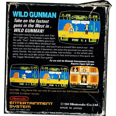 WILD GUNMAN NES