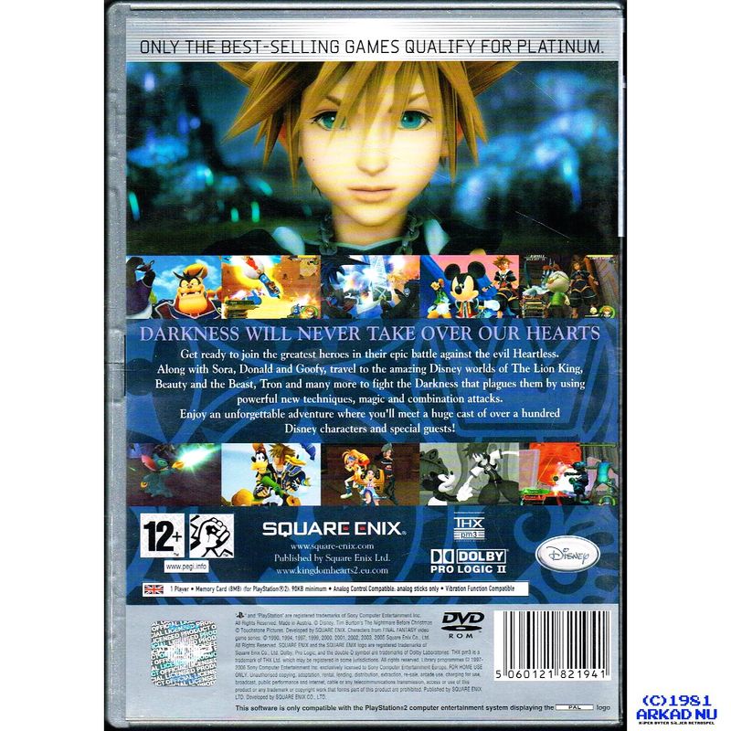 KINGDOM HEARTS II PS2