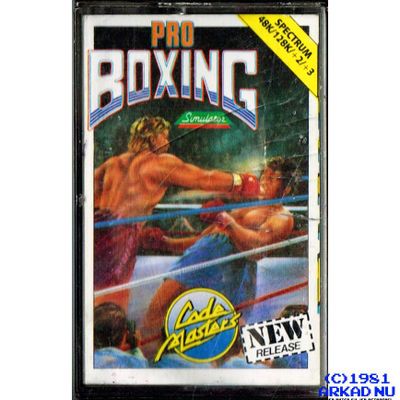 PRO BOXING SIMULATOR ZX SPECTRUM