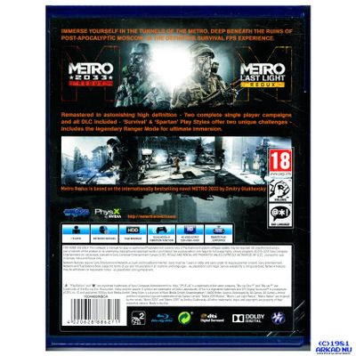 METRO REDUX PS4