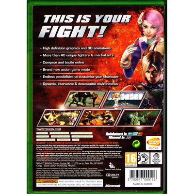 TEKKEN 6 XBOX 360