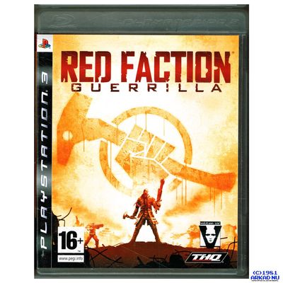 RED FACTION GUERRILLA PS3