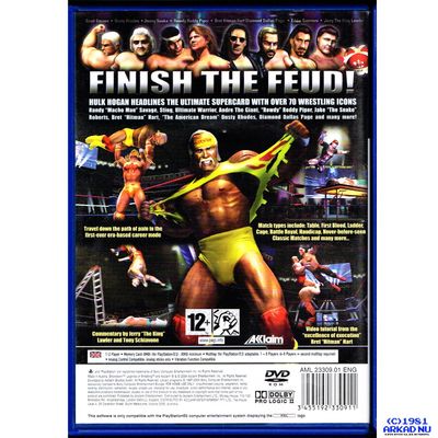 SHOWDOWN LEGENDS OF WRESTLING PS2