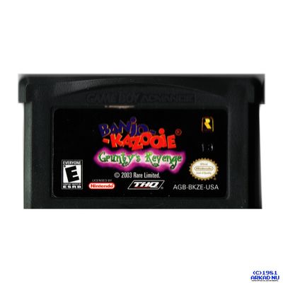 BANJO KAZOOIE GRUNTYS REVENGE GBA