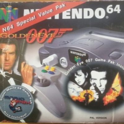 NINTENDO 64 GOLDENEYE / MARIO PACK