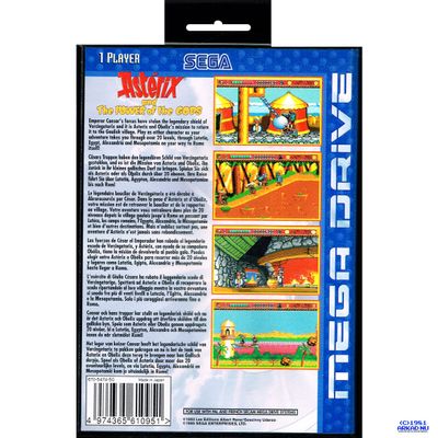 ASTERIX AND THE POWER OF THE GODS MEGADRIVE