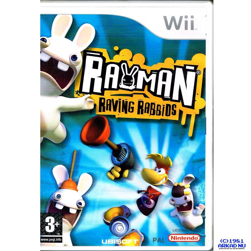 RAYMAN RAVING RABBIDS WII