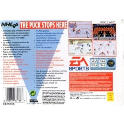 NHL 96 SNES SCN