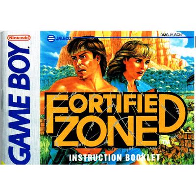 FORTIFIED ZONE GAMEBOY SCN