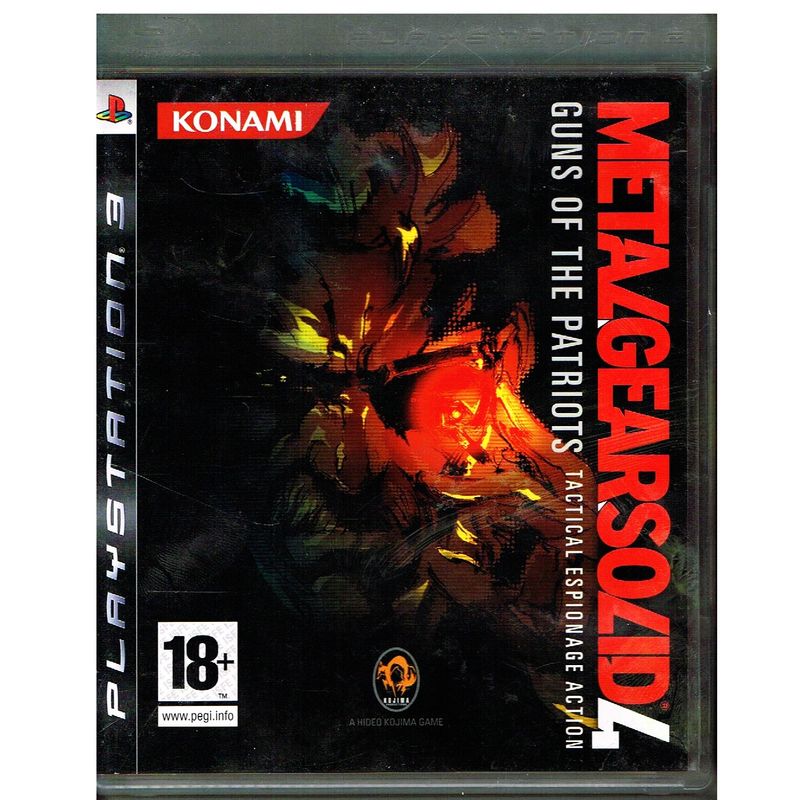 METAL GEAR SOLID 4 GUNS OF THE PATRIOTS PS3