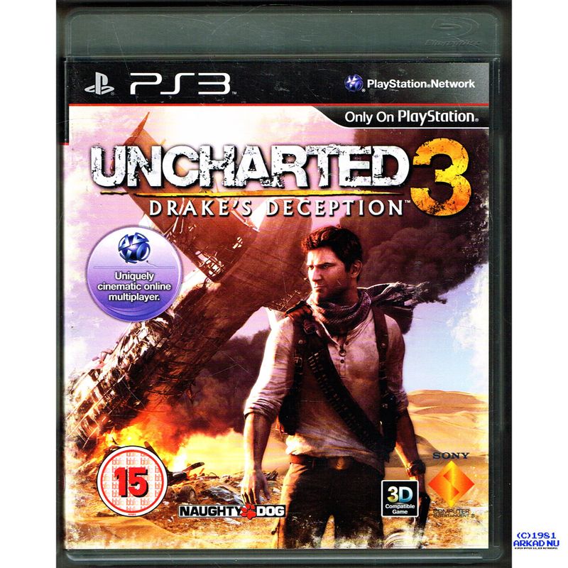 UNCHARTED 3 DRAKES DECEPTION PS3