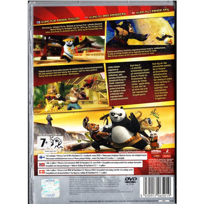 KUNG FU PANDA PS2