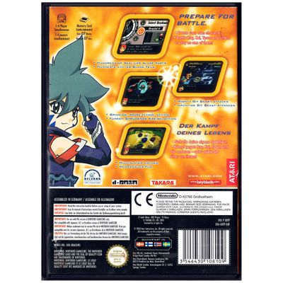 BEYBLADE VFORCE SUPER TOURNAMENT BATTLE GAMECUBE