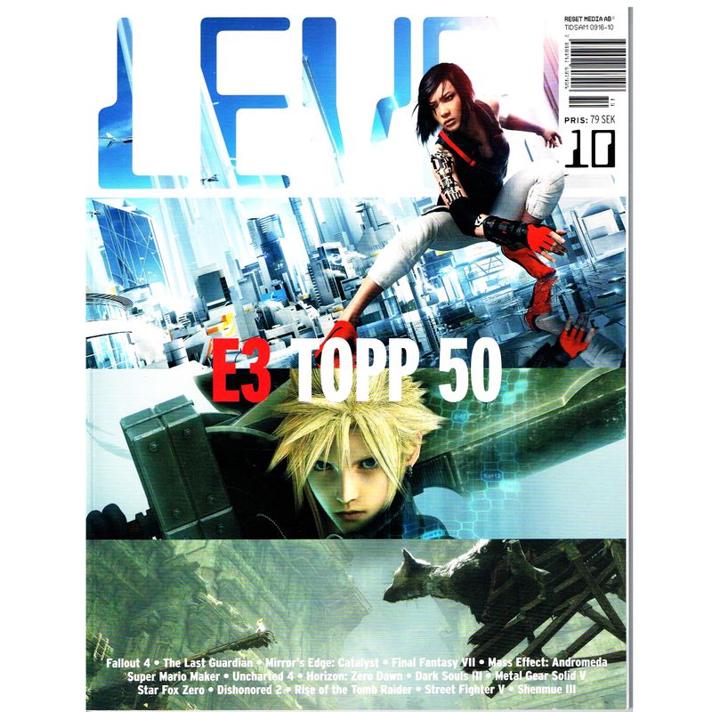 LEVEL NR 10 AUGUSTI 2015