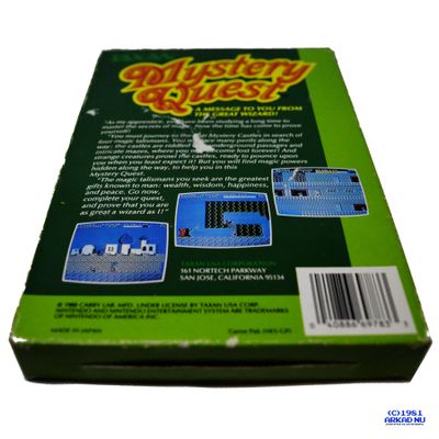 MYSTERY QUEST NES REV-A USA