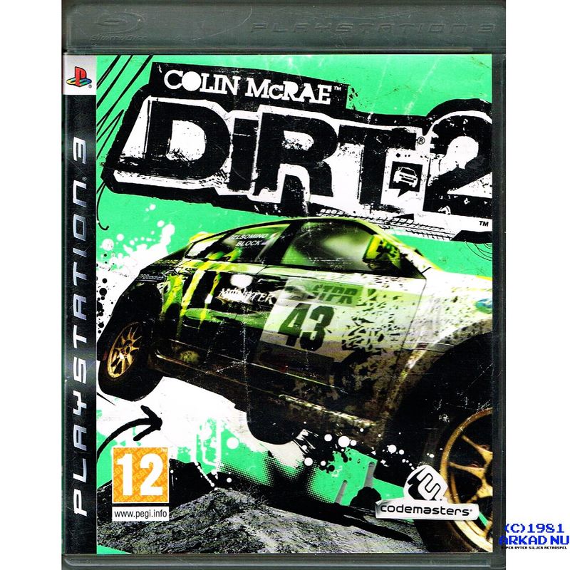 COLIN MCRAE DIRT 2 PS3