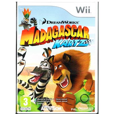 MADAGASCAR KARTZ WII